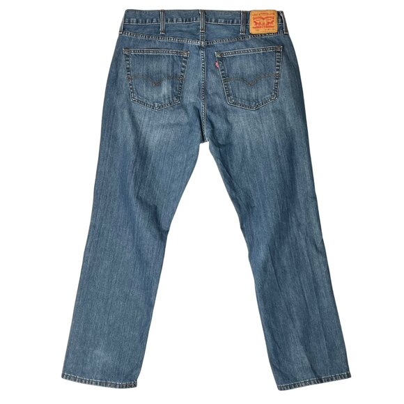 Levis 559 Mens Jeans Size 38x32 Blue Water - Picture 9 of 11